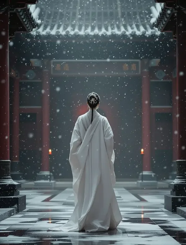 还宫九月 短剧封面，古装题材